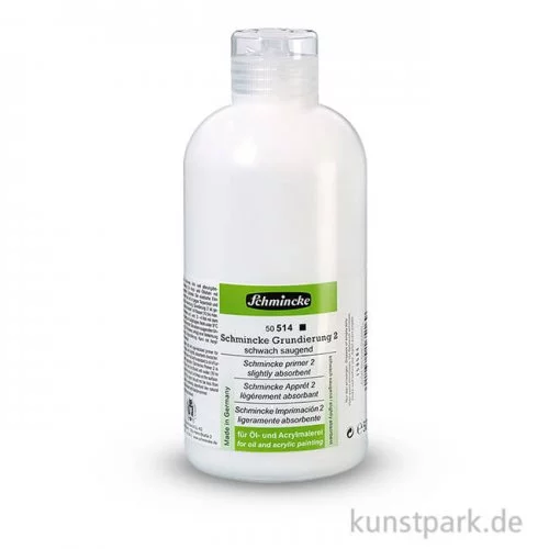 Artikelbild 1 des Artikels “Schmincke Grundierung 2, schwach saugend - 0,5 Liter “