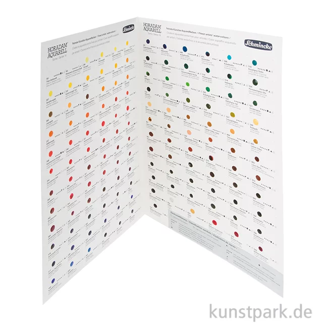 Artikelbild 1 des Artikels “Schmincke HORADAM Aquarell Dot Card - Farbkarte mit 140 Farbtönen “