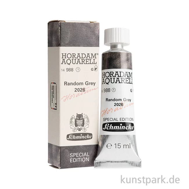 Artikelbild 1 des Artikels “Schmincke HORADAM Aquarell Sonderfarbton Random Grey 2026, 15 ml “