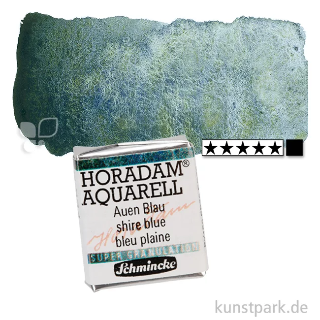 Artikelbild 1 des Artikels “Schmincke HORADAM Aquarell - Supergranulierend 1/2 Napf | Auen Blau“