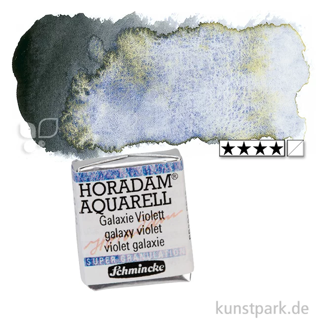 Artikelbild 1 des Artikels “Schmincke HORADAM Aquarell - Supergranulierend 1/2 Napf | Galaxie Violett“