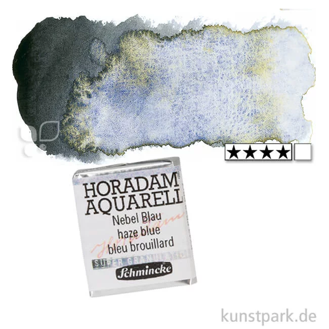 Artikelbild 1 des Artikels “Schmincke HORADAM Aquarell - Supergranulierend 1/2 Napf | Nebel Blau“