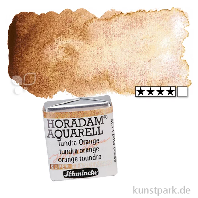 Artikelbild 1 des Artikels “Schmincke HORADAM Aquarell - Supergranulierend 1/2 Napf | Tundra Orange“