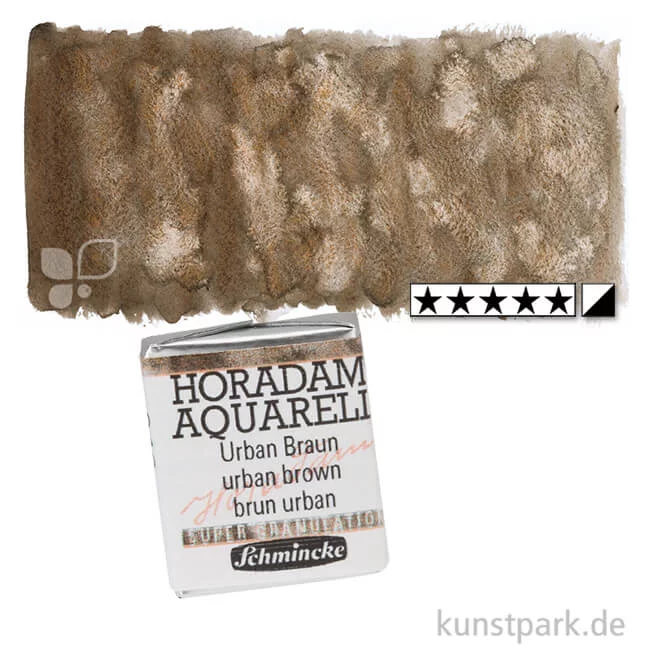 Artikelbild 1 des Artikels “Schmincke HORADAM Aquarell - Supergranulierend 1/2 Napf | Urban Braun“