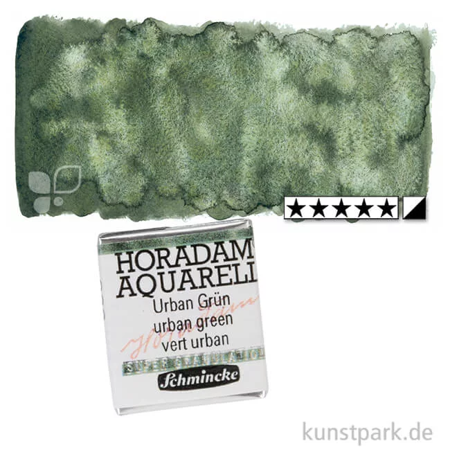 Artikelbild 1 des Artikels “Schmincke HORADAM Aquarell - Supergranulierend 1/2 Napf | Urban Grün“