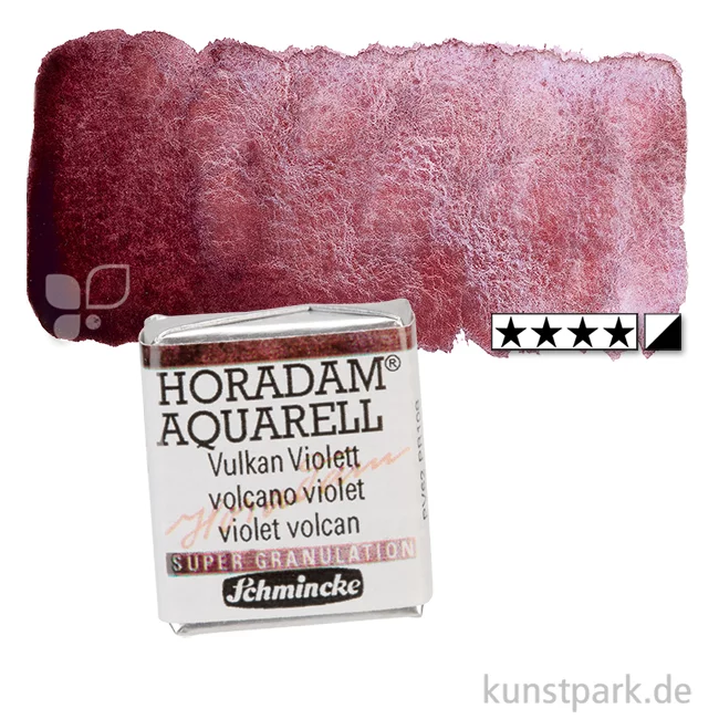 Artikelbild 1 des Artikels “Schmincke HORADAM Aquarell - Supergranulierend 1/2 Napf | Vulkan Violett“