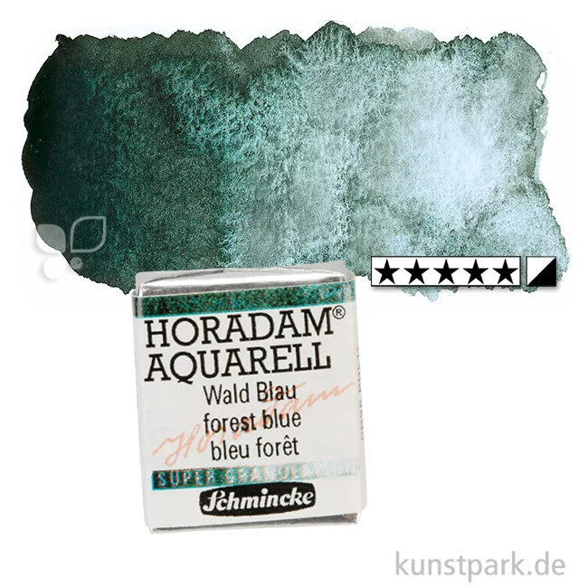 Artikelbild 1 des Artikels “Schmincke HORADAM Aquarell - Supergranulierend 1/2 Napf | Wald Blau“