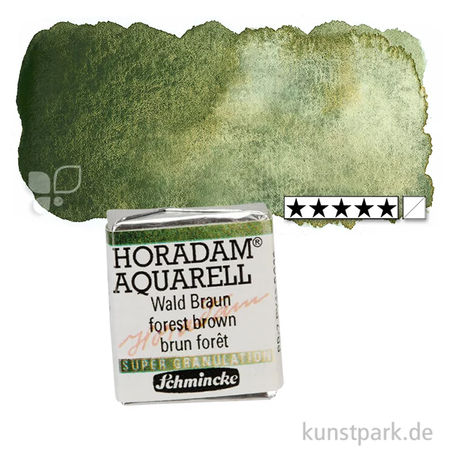 Artikelbild 1 des Artikels “Schmincke HORADAM Aquarell - Supergranulierend 1/2 Napf | Wald Braun“