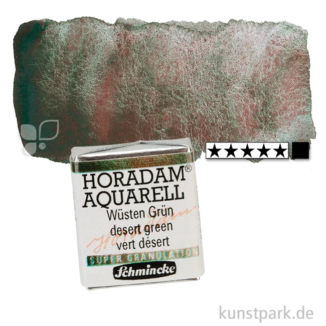 Artikelbild 1 des Artikels “Schmincke HORADAM Aquarell - Supergranulierend 1/2 Napf | Wüsten Grün“