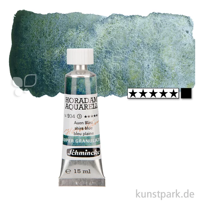 Artikelbild 1 des Artikels “Schmincke HORADAM Aquarell - Supergranulierend 15 ml Tube | Auen Blau“