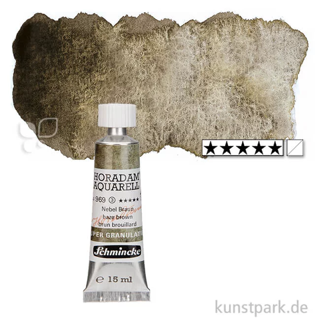 Artikelbild 1 des Artikels “Schmincke HORADAM Aquarell - Supergranulierend 15 ml Tube | Nebel Braun“