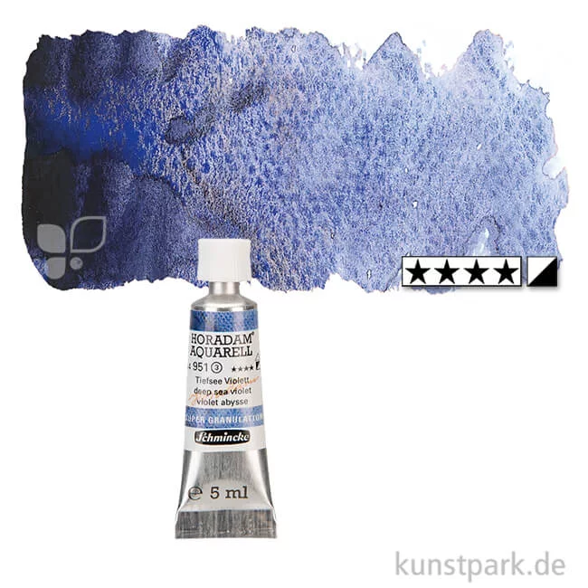 Artikelbild 1 des Artikels “Schmincke HORADAM Aquarell - Supergranulierend 5 ml Tube | Tiefsee Violett“