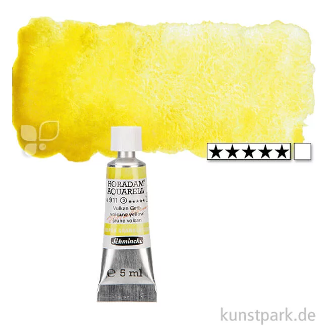 Artikelbild 1 des Artikels “Schmincke HORADAM Aquarell - Supergranulierend 5 ml Tube | Vulkan Gelb“