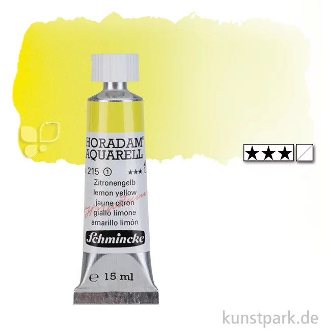 Artikelbild 1 des Artikels “Schmincke HORADAM Aquarellfarben Tube 15 ml | 215 Zitronengelb“