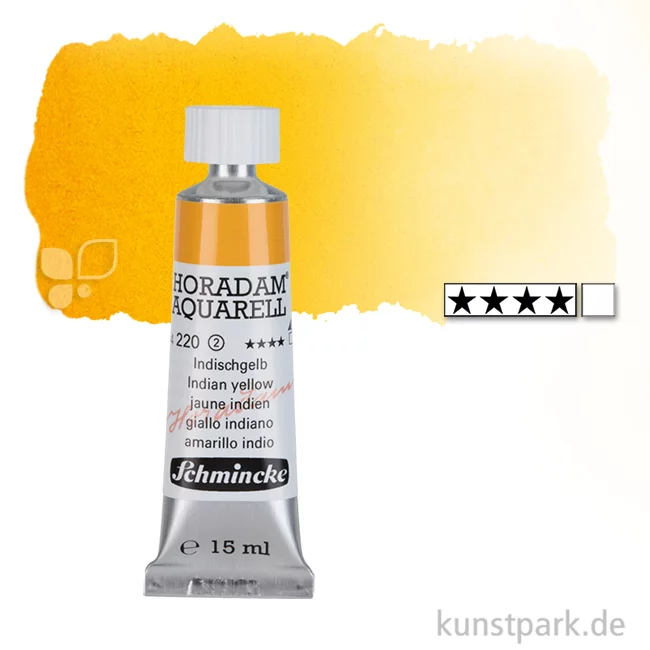 Artikelbild 1 des Artikels “Schmincke HORADAM Aquarellfarben Tube 15 ml | 220 Indischgelb“