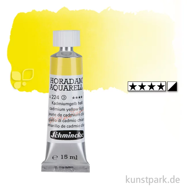 Artikelbild 1 des Artikels “Schmincke HORADAM Aquarellfarben Tube 15 ml | 224 Kadmiumgelb hell“