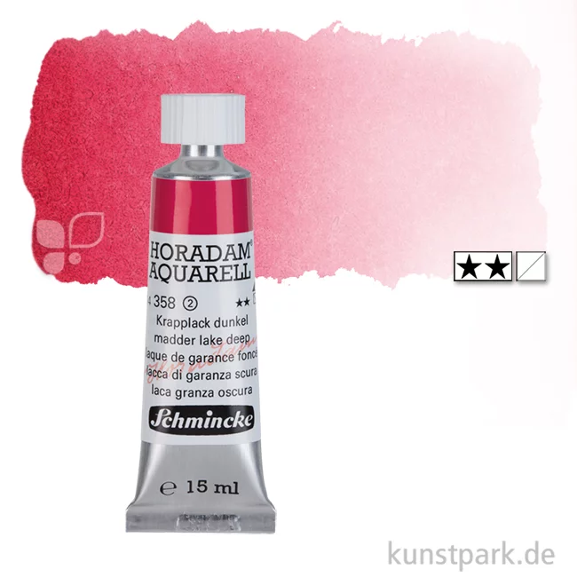 Artikelbild 1 des Artikels “Schmincke HORADAM Aquarellfarben Tube 15 ml | 358 Krapplack dunkel“