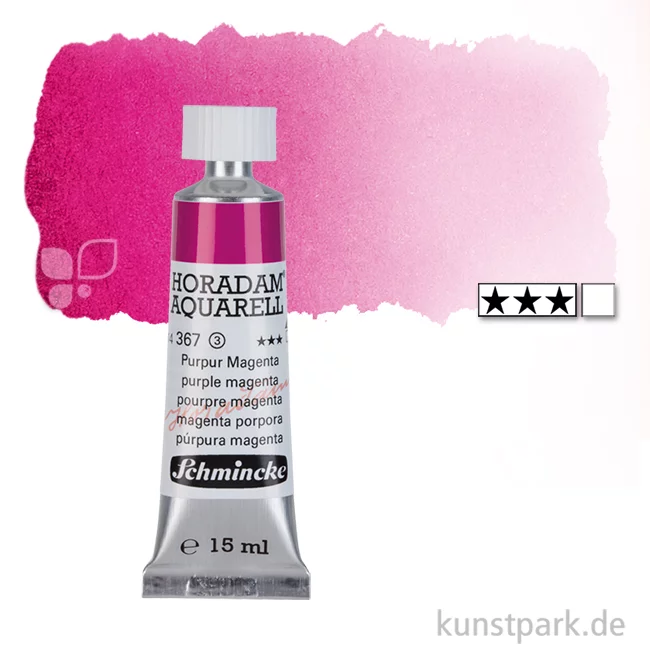 Artikelbild 1 des Artikels “Schmincke HORADAM Aquarellfarben Tube 15 ml | 367 Purpur Magenta“