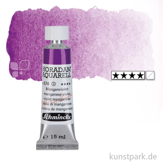 Artikelbild 1 des Artikels “Schmincke HORADAM Aquarellfarben Tube 15 ml | 474 Manganviolett“