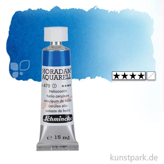Artikelbild 1 des Artikels “Schmincke HORADAM Aquarellfarben Tube 15 ml | 479 Heliocoelinblau“