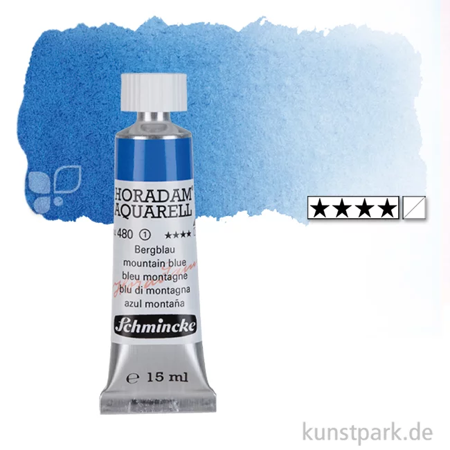 Artikelbild 1 des Artikels “Schmincke HORADAM Aquarellfarben Tube 15 ml | 480 Bergblau“