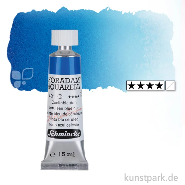 Artikelbild 1 des Artikels “Schmincke HORADAM Aquarellfarben Tube 15 ml | 481 Coelinblauton“