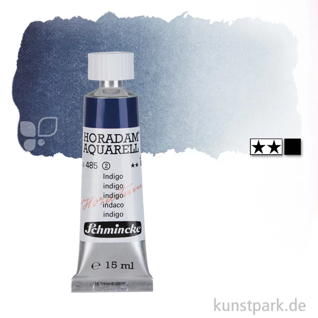 Artikelbild 1 des Artikels “Schmincke HORADAM Aquarellfarben Tube 15 ml | 485 Indigo“