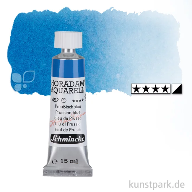 Artikelbild 1 des Artikels “Schmincke HORADAM Aquarellfarben Tube 15 ml | 492 Preußischblau“