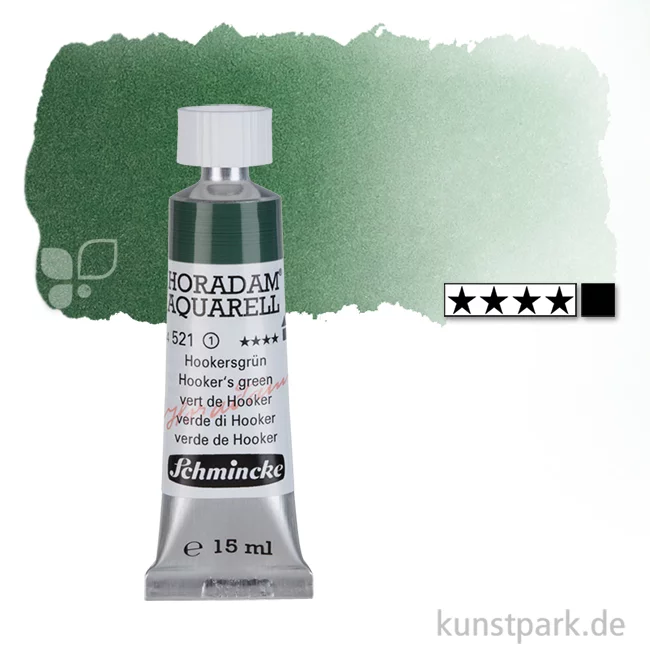 Artikelbild 1 des Artikels “Schmincke HORADAM Aquarellfarben Tube 15 ml | 521 Hookersgrün“