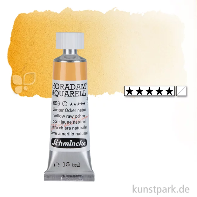 Artikelbild 1 des Artikels “Schmincke HORADAM Aquarellfarben Tube 15 ml | 656 Lichter Ocker natur“