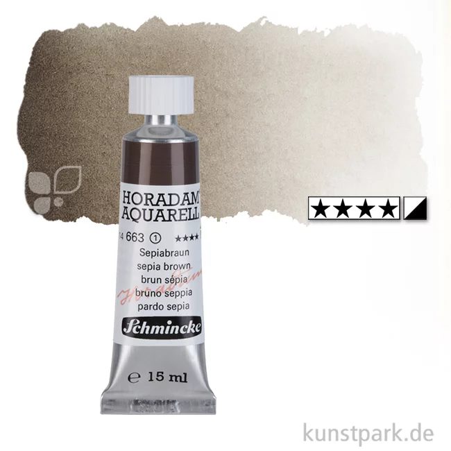 Artikelbild 1 des Artikels “Schmincke HORADAM Aquarellfarben Tube 15 ml | 663 Sepiabraun“