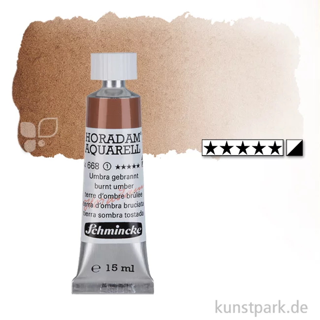 Artikelbild 1 des Artikels “Schmincke HORADAM Aquarellfarben Tube 15 ml | 668 Umbra gebrannt“