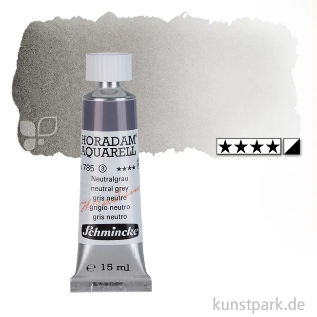 Artikelbild 1 des Artikels “Schmincke HORADAM Aquarellfarben Tube 15 ml | 785 Neutralgrau“