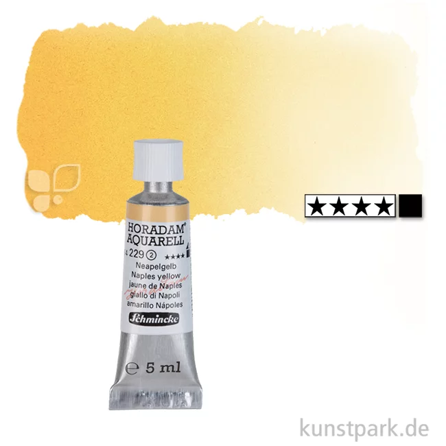 Artikelbild 1 des Artikels “Schmincke HORADAM Aquarellfarben Tube 5 ml | 229 Neapelgelb“