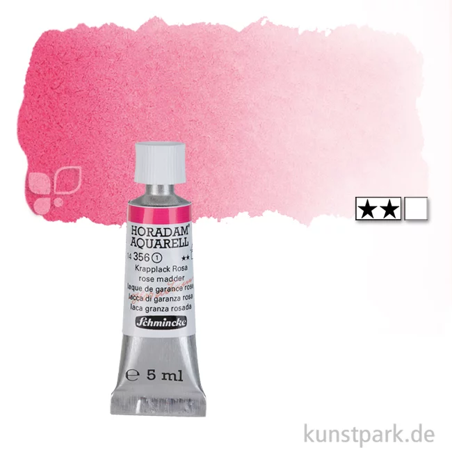 Artikelbild 1 des Artikels “Schmincke HORADAM Aquarellfarben Tube 5 ml | 356 Krapplack rosa“