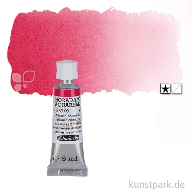 Artikelbild 1 des Artikels “Schmincke HORADAM Aquarellfarben Tube 5 ml | 357 Alizarin-Karmesin“