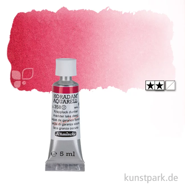 Artikelbild 1 des Artikels “Schmincke HORADAM Aquarellfarben Tube 5 ml | 358 Krapplack dunkel“