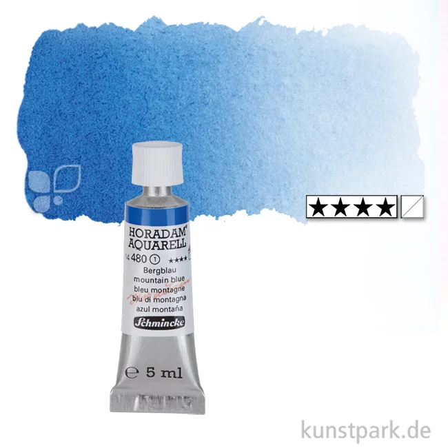Artikelbild 1 des Artikels “Schmincke HORADAM Aquarellfarben Tube 5 ml | 480 Bergblau“