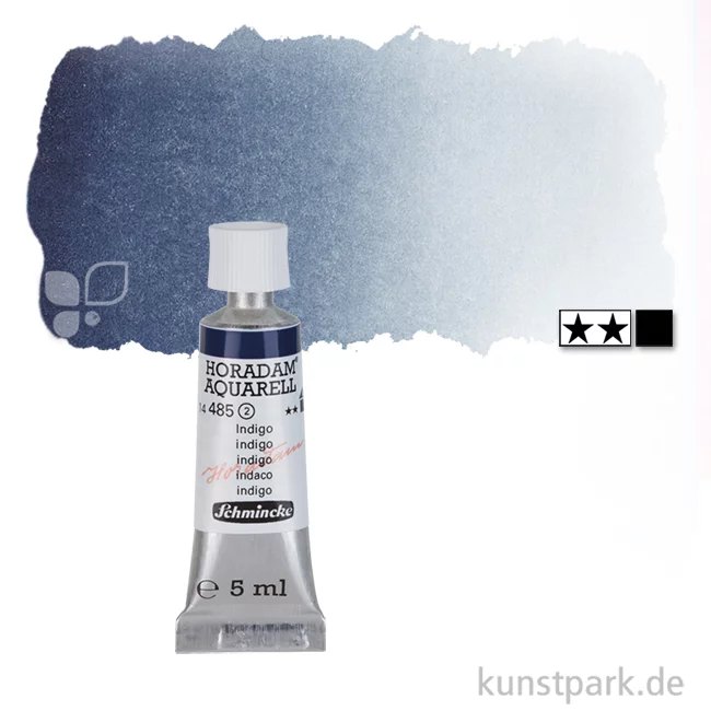 Artikelbild 1 des Artikels “Schmincke HORADAM Aquarellfarben Tube 5 ml | 485 Indigo“