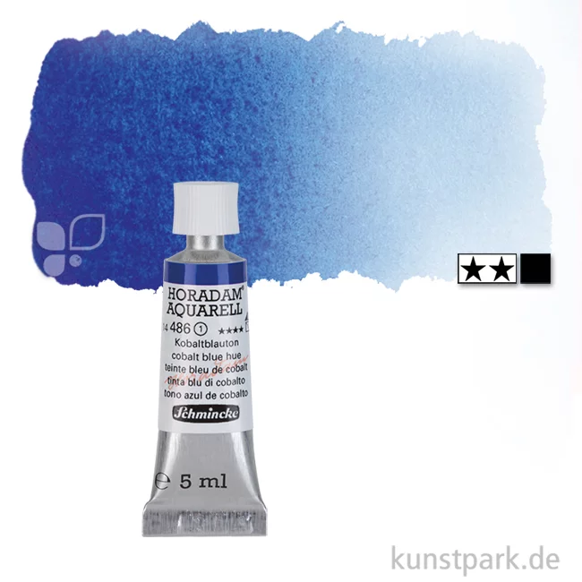 Artikelbild 1 des Artikels “Schmincke HORADAM Aquarellfarben Tube 5 ml | 486 Kobaltblauton“
