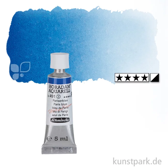 Artikelbild 1 des Artikels “Schmincke HORADAM Aquarellfarben Tube 5 ml | 491 Pariserblau“