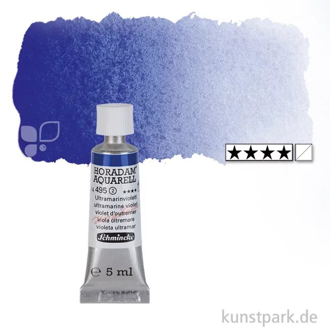 Artikelbild 1 des Artikels “Schmincke HORADAM Aquarellfarben Tube 5 ml | 495 Ultramarinviolett“