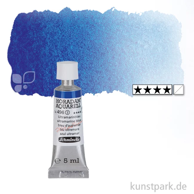 Artikelbild 1 des Artikels “Schmincke HORADAM Aquarellfarben Tube 5 ml | 496 Ultramarinblau“
