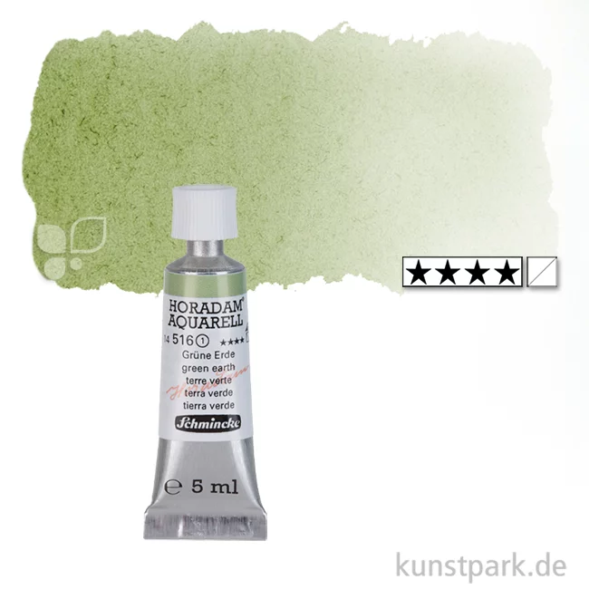 Artikelbild 1 des Artikels “Schmincke HORADAM Aquarellfarben Tube 5 ml | 516 Grüne Erde“