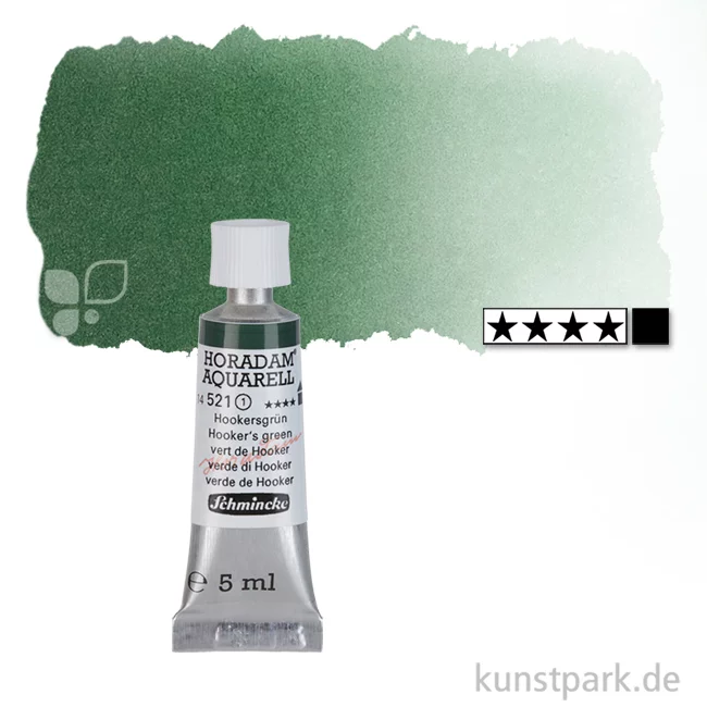 Artikelbild 1 des Artikels “Schmincke HORADAM Aquarellfarben Tube 5 ml | 521 Hookersgrün“