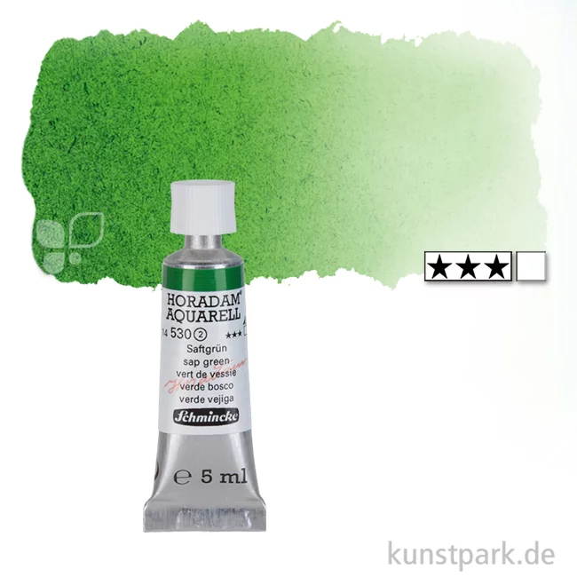 Artikelbild 1 des Artikels “Schmincke HORADAM Aquarellfarben Tube 5 ml | 530 Saftgrün“