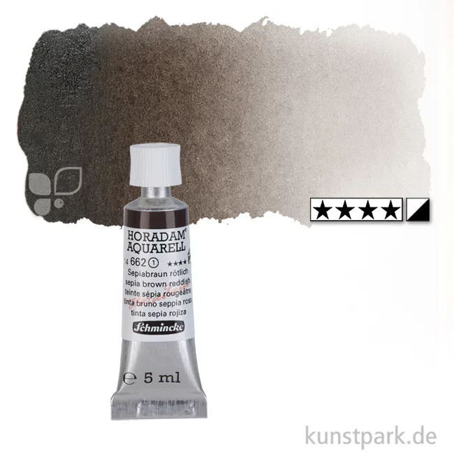 Artikelbild 1 des Artikels “Schmincke HORADAM Aquarellfarben Tube 5 ml | 662 Sepiabraun coloriert“