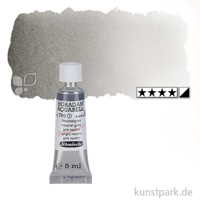 Artikelbild 1 des Artikels “Schmincke HORADAM Aquarellfarben Tube 5 ml | 785 Neutralgrau“