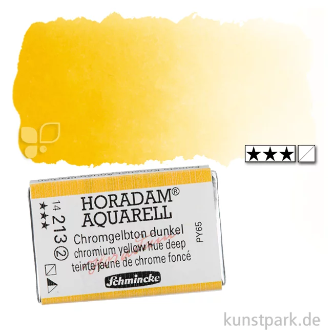 Artikelbild 1 des Artikels “Schmincke HORADAM Aquarellfarben 1/1 Napf | 213 Chromgelb dunkel“