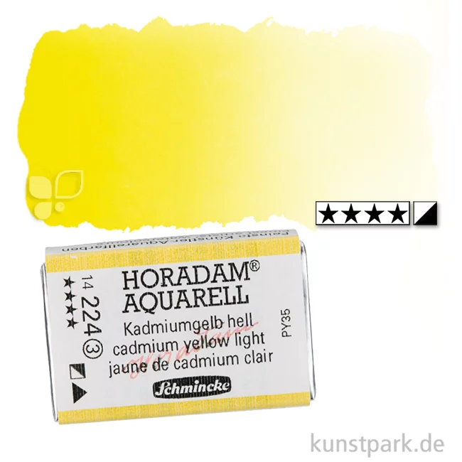 Artikelbild 1 des Artikels “Schmincke HORADAM Aquarellfarben 1/1 Napf | 224 Kadmiumgelb hell“